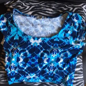 Tie-Dye Cropped Tee